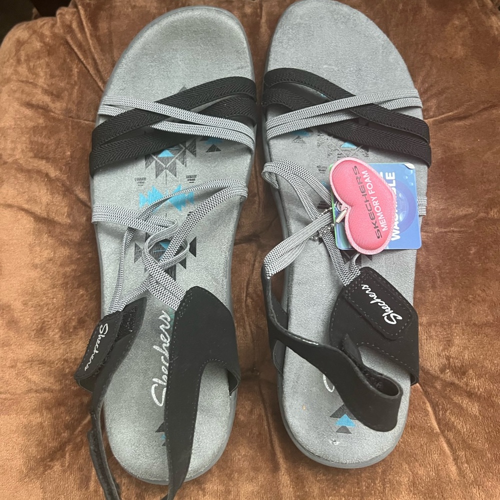 Sketchers Memory Foam Sandals - image 1